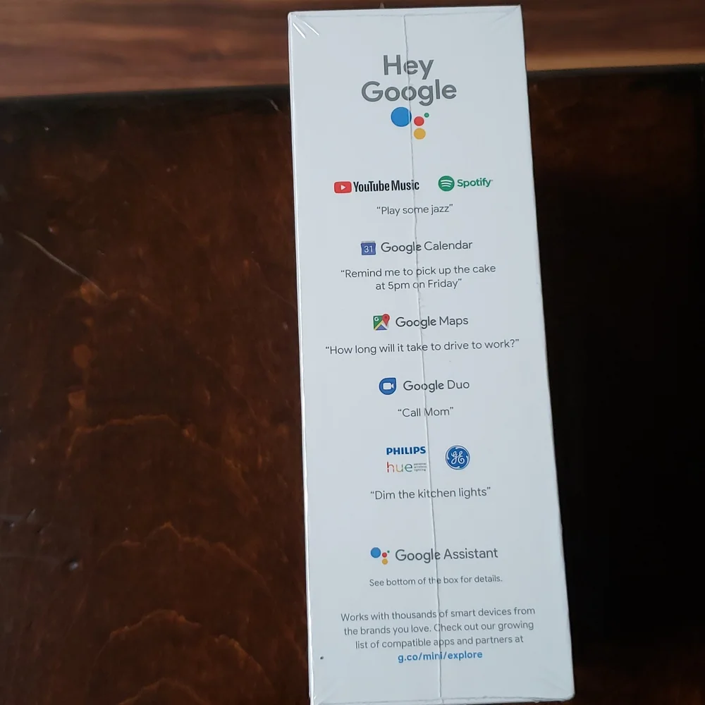 16X HOST PICK. BNIB. Unopened Google Mini 2nd Generation - Picture 2 of 5